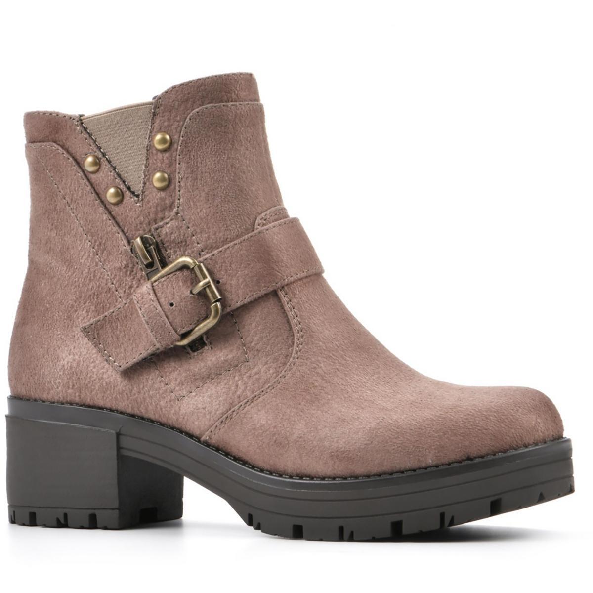 Белые горные женские мотоциклетные ботинки Rufus из искусственной кожи BHFO 2567