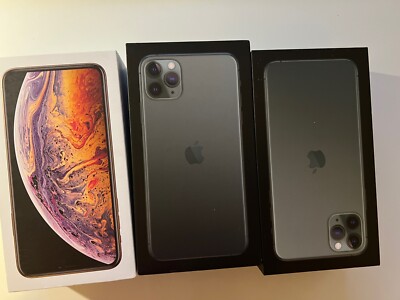 Iphone Orginal Verpackung Leerbox 11 Pro Max, 1 Stück, nightgrün