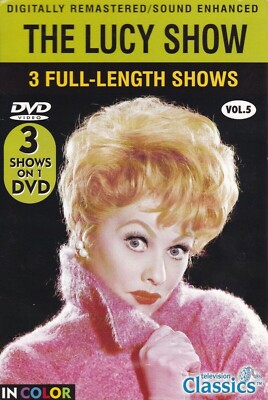The Lucy Show with 3 Full-Length Shows on 1 DVD - Volume 5 (DVD)