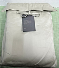 NEW RH Restoration Hardware 1000 Thread Count Luxe Sateen KING Duvet Dune 1000
