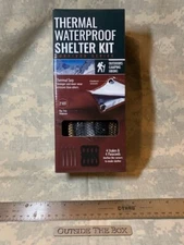 Emergency/Survival:  SE Waterproof Thermal Shelter Kit -Tent or Tarp/Cord/Stakes