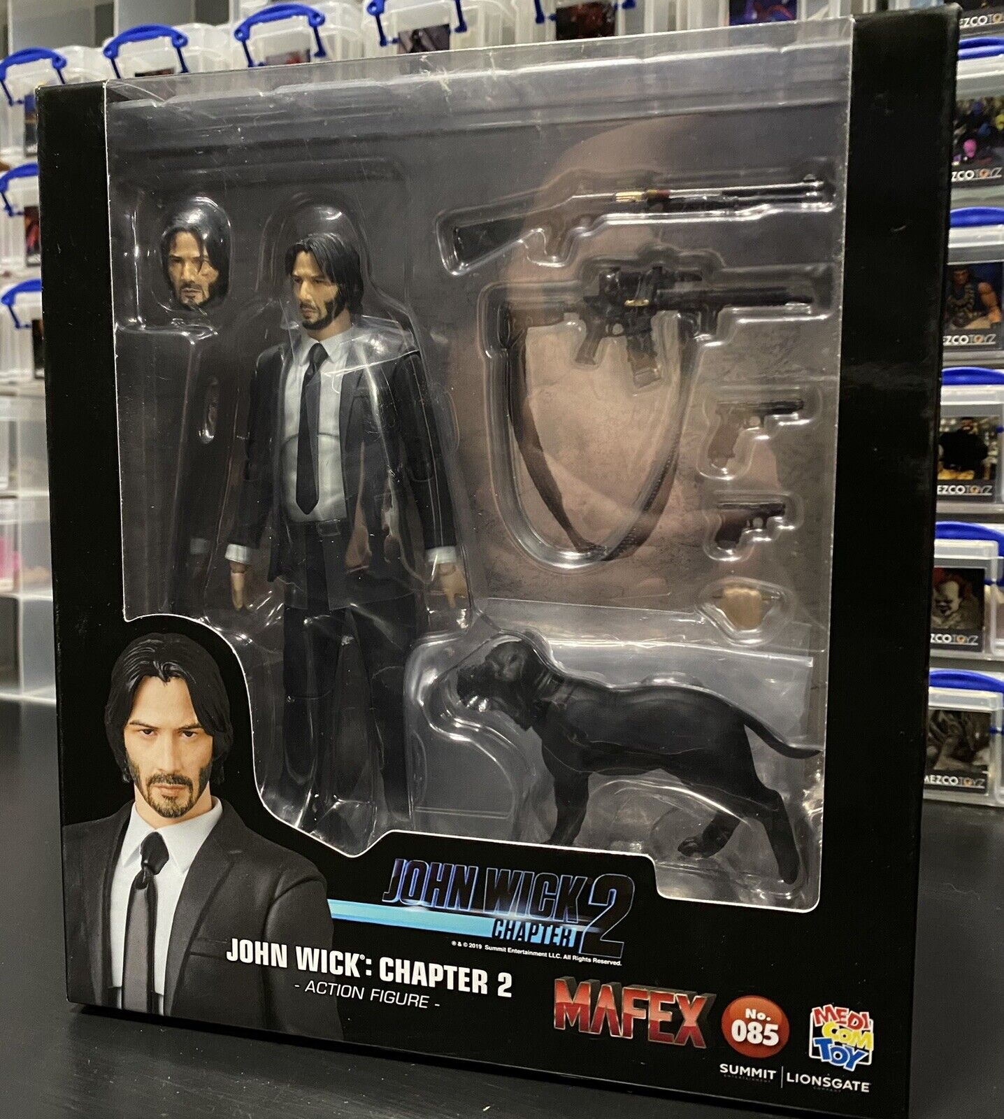 JAPAN IMPORT AUTHENTIC Mafex John Wick Chapter 2 Action Figure - John Wick