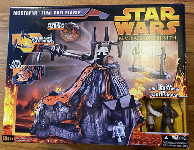 Star Wars Episode 3: Revenge of the Sith ROTS Mustafar Final Duel