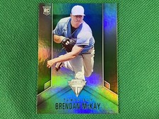 2020 Panini Titanium Green #13 Brendan McKay Tampa Bay Rays