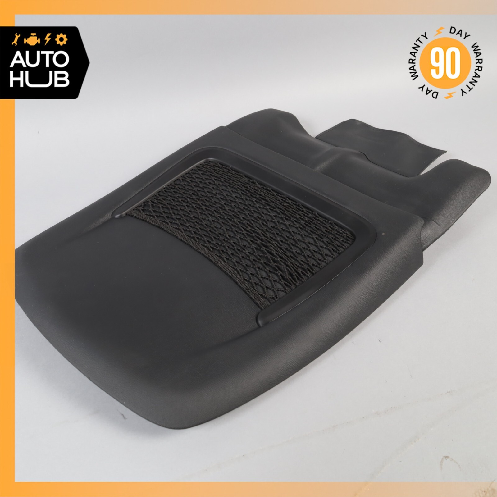14-20 Maserati Levante M161 Front Left Driver Side Seat Back Cover Black OEM 44k