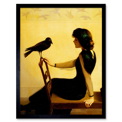 Harry Willson Watrous Die Schwätzer 1913 Gerahmter Druck 30x40 cm