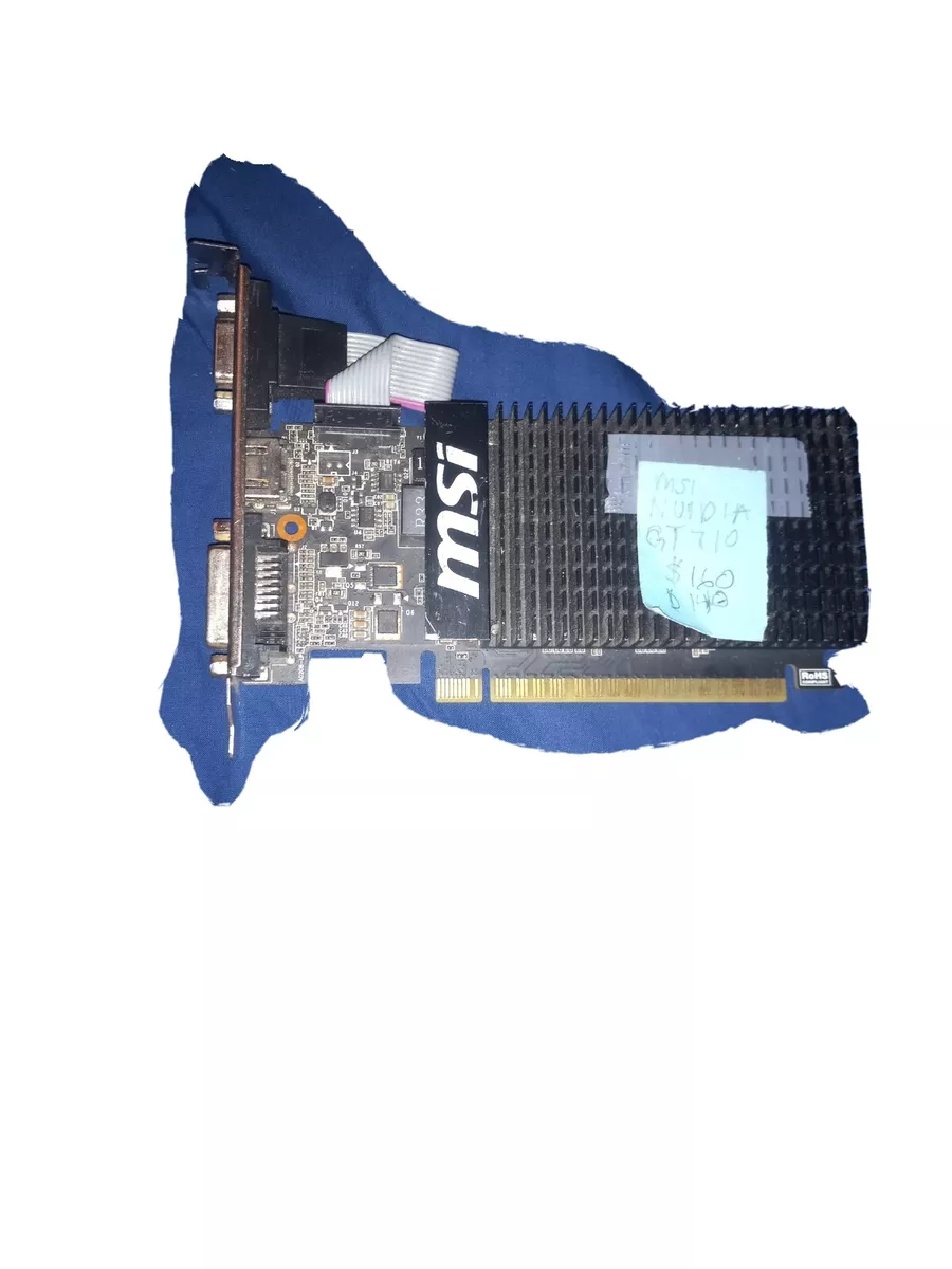 MSI GeForce GT710 2GB DDR3 Low Profile