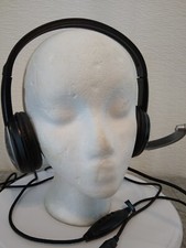 iMicro IMME282 USB Dual Headset w Adjustable Microphone Noise Cancelling- Tested