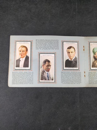 Jeu complet de cartes à cigarettes Radio Célébrités Wills vintage année 1934 - Photo 10/21