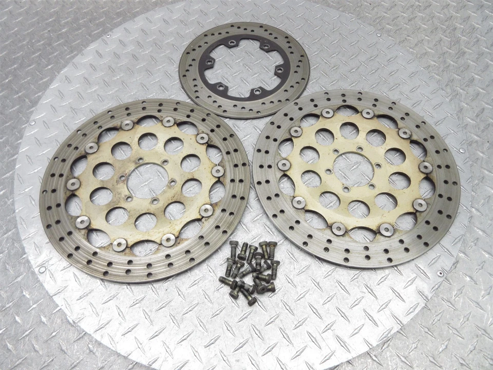 Оригинальные передние задние тормозные диски диски болты 1993 91-98 Ducati 900SS Super Sport - Изображение 2 из 4