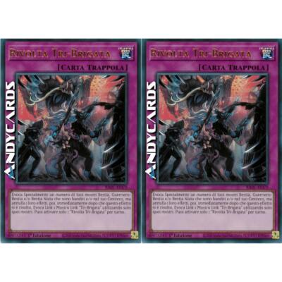 2x TRI-BRIGADE REVOLT (Tri-Brigade Revolt) Ultra R   RA01 IT079   1Ed   Yugioh!