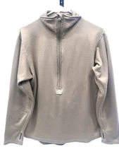 -Military Issue INSULATED MEN'S UNDERWARE, top & Pants, size Small/Short, Beige