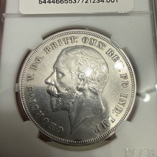 1935 George V Silver  .500 Rocking Horse Crown Coin