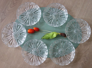 Glasschälchen Flach