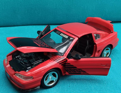 Maisto 1995 Ford Shinoda Boss Mustang GT rot 1/24 Diecast Modell RAR 1990er