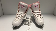 Soft Skate By Jackson Kids Girls White Grey Pink Ice Figure Skates