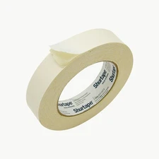Shurtape Double-Sided Flat Paper Tape [Rubber Adhesive] (DF-65): 1-1/2 in. x 36 