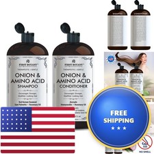 First Botany Onion & Amino Acid Shampoo And Conditioner Set Hair - 16 Fl Oz X 2
