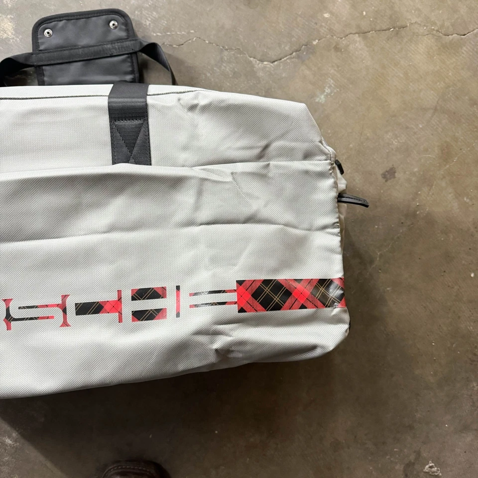 NUEVO Bolso de Lona Porsche Design Turbo Nº 1 Cuadros Sonderwunsch WAP0353520RTRB Foto 3 de 4