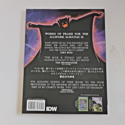 Transformers Animated The Allspark Almanac #2 IDW 2010 Paperback