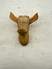 NOS Cuckoo Clock Deer Head.  Measure 3 1/2" Wide, 4" Tall. (3013)