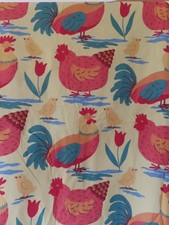 Laura Ashley Vintage Cotton Fabric - 4.6 m  Curtains / Blinds?   HOARDER SALE!