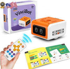 VinciBot Coding Robot for Kids 8-12, STEM Educational Toy, Scratch Python