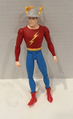 DC Direct Golden Age JSA  Jay Garrick Flash Action Figure W/Hat Loose Nice!   