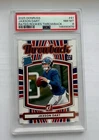 2025 Panini Donruss Jaxson Dart Rated Rookies Throwbacks Giants RC PSA 8 #41