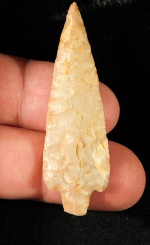 Ancient Stemmed BULLET Form Arrowhead or Flint Artifact Niger 5.99