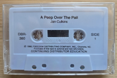 Jan Culkins: A Peep Over the Pall tape new sealed InterNET Services Corporation