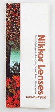 NIKKOR LENSES VINTAGE 1978 GUIDE BOOK