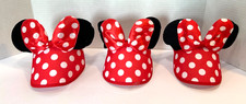 Set of 3 Minnie Mouse Ears Headbands - Child Size - ew