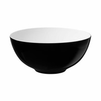 Seltmann Weiden Life SchüSsel Schale Porzellan Fashion Glamorous Black Ø 21.2 Cm