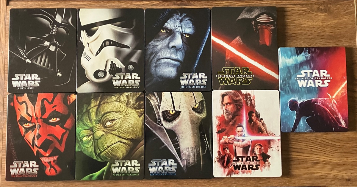 洋画・外国映画 Star wars Saga Steel book set Blue ray Amazon.com: Star Wars Saga Steel Book Set (Episode 1 - 6) (Blu-ray