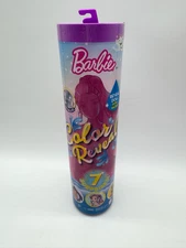 Barbie Color Reveal Color Shimmer Series Metallic Doll 7 Surprises Accessories
