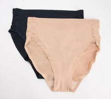 Maya J Women's Panties Sz M Breezies Invisible Comfort Multi-colored A647758