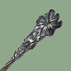 Sterling Silver Watson Art Nouveau Floral Spoon – Ornate ~ no mono