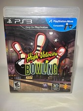 High Velocity Bowling (Sony PlayStation 3, 2010) complete with manual