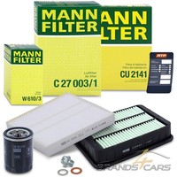 Mann-Filter Inspektionspaket Filtersatz A FÜR Citroen C4 Aircross 1.6 BJ 12
