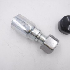 Parker 1JS77-12-12 Hydraulic Crimp Fitting Female Swivel -12 ORFS x 3/4” Hose