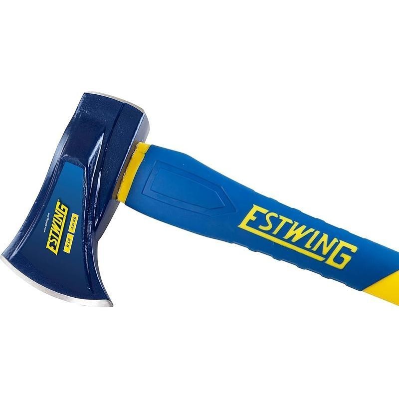 8LB Wood Splitting Maul Fiberglass Handle Heavy Duty 36 Inch Durable Tool New