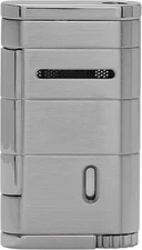 Xikar Cigar Lighter Allume Single Jet Torch Silver