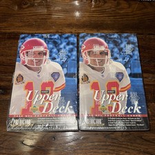Lot of 2 UPPER DECK 1995 FACTORY SEALED HOBBY BOX FIND THE PREDICTOR Q0850