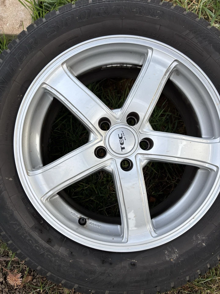 4x Alufelgen TEC by ASA 17 Zoll - Bild 2 von 4
