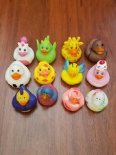 Jeep Life---brand New Colorful Assorted Rubber Duck Toy Set - Multi Color 12 Jeep Life---brand New Colorful Assorted Rubber Duck Toy Set - Multi Color 12