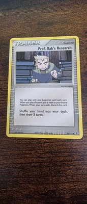 Prof. Oak's Research 98/112 Uncommon FireRed & LeafGreen Pokemon Lightly Played