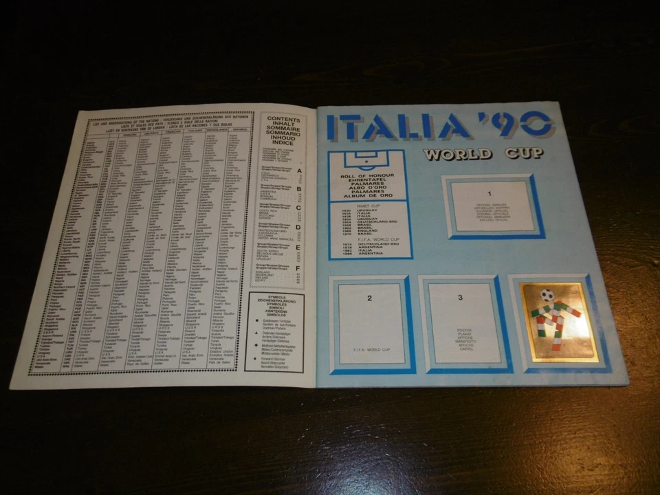 ALBUM FIGURINE PANINI CALCIATORI MONDIALI ITALIA '90 MANCANTI 119 SU 448 - Immagine 3 di 4