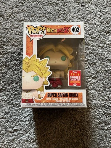 Funko Pop! Dragon Ball Z Super Saiyan Broly #402 2018 Summer Convention