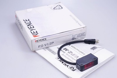 KEYENCE  PZ-V12P  Selbstjustierender fotoelektrischer Sensor PNP M8 OVP NEU